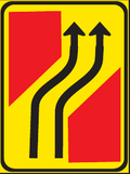TGS119 Temporary Traffic Deviation Guidance Sign