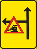 TGS901 Railway Crossing Direction Guidance Sign – Temporary