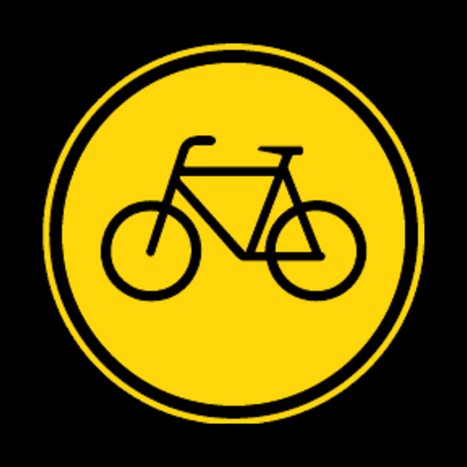TR111 – Pedal Cycles Only Sign – Temporary