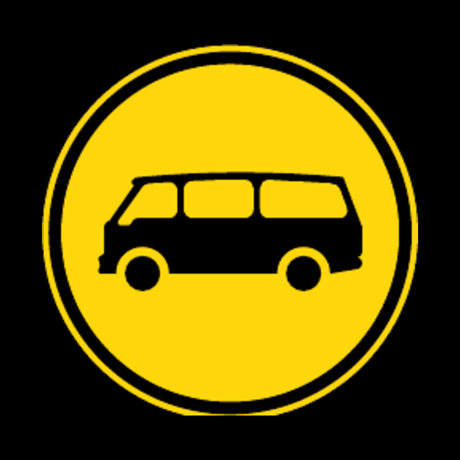 TR119 – Mini-Buses Only Sign – Temporary