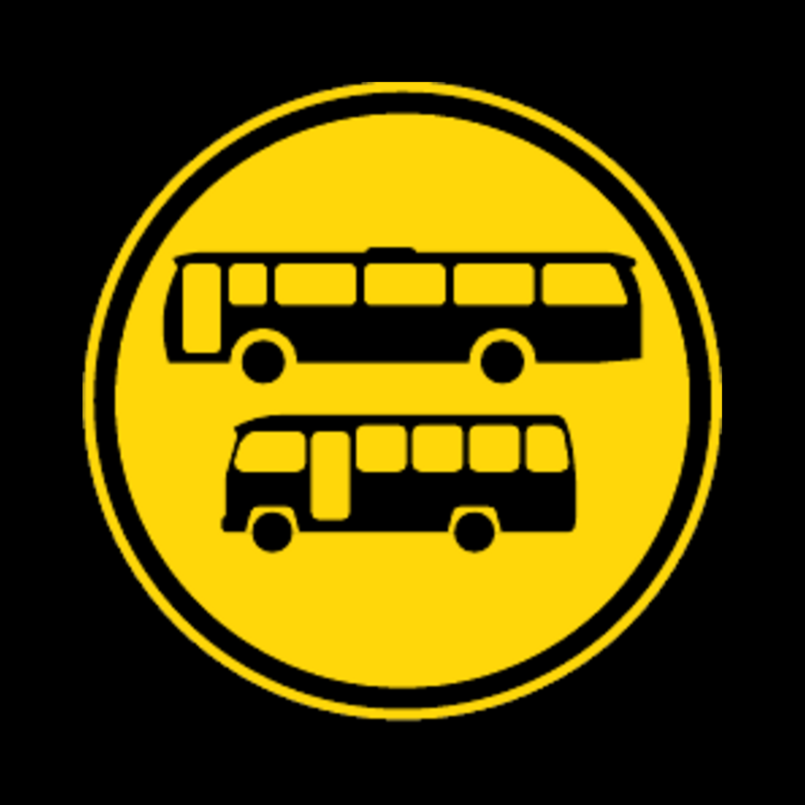 TR135 – Buses and Midi-Buses Only Sign – Temporary
