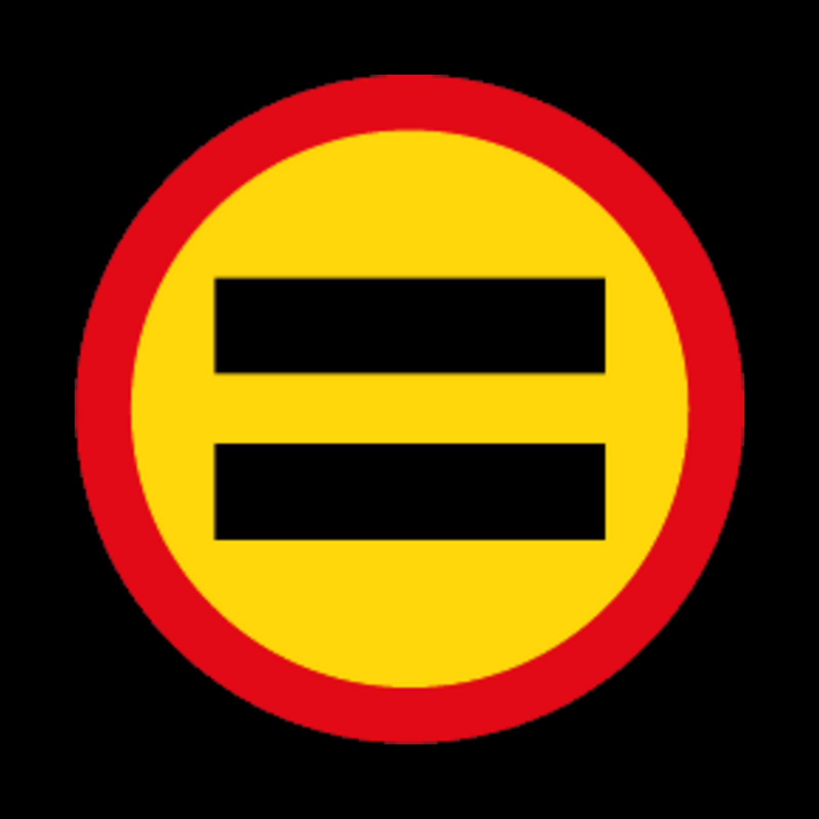 TR208 – Unauthorised Vehicles Prohibited Sign – Temporary