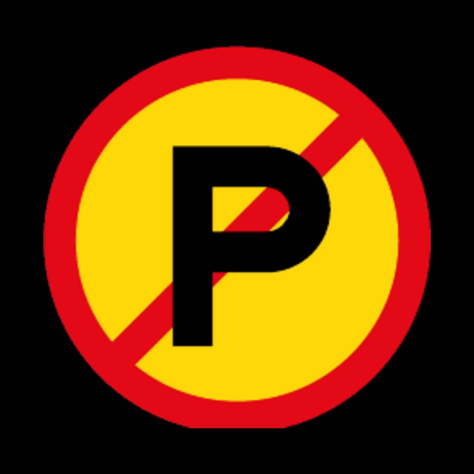 TR216 – Parking Prohibited Sign – Temporary