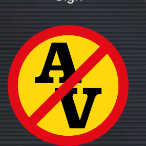 TR233 Temporary Abnormal Vehicles Prohibited Sign