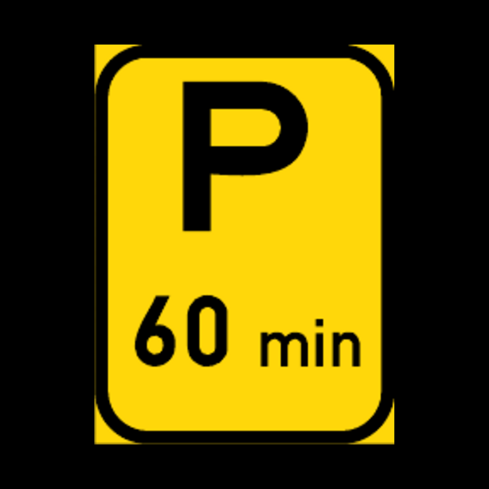 TR306-P – Limited Parking Reservation Sign – Temporary