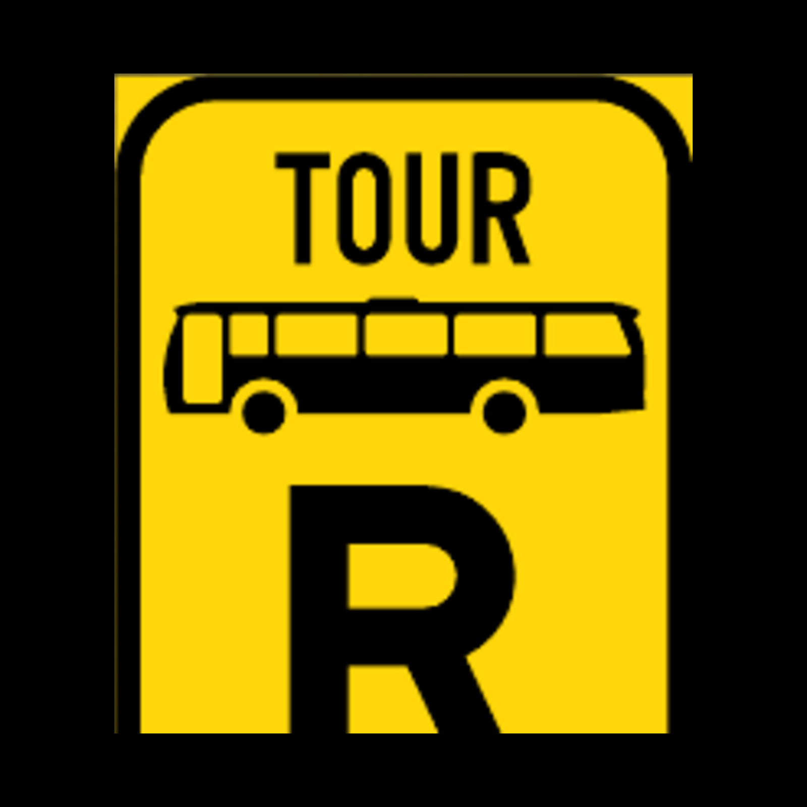 TR319 – Tour Bus Reservation Sign – Temporary