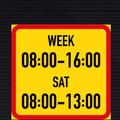 TR503 Two Periods or Days Time Limit Sign – Temporary