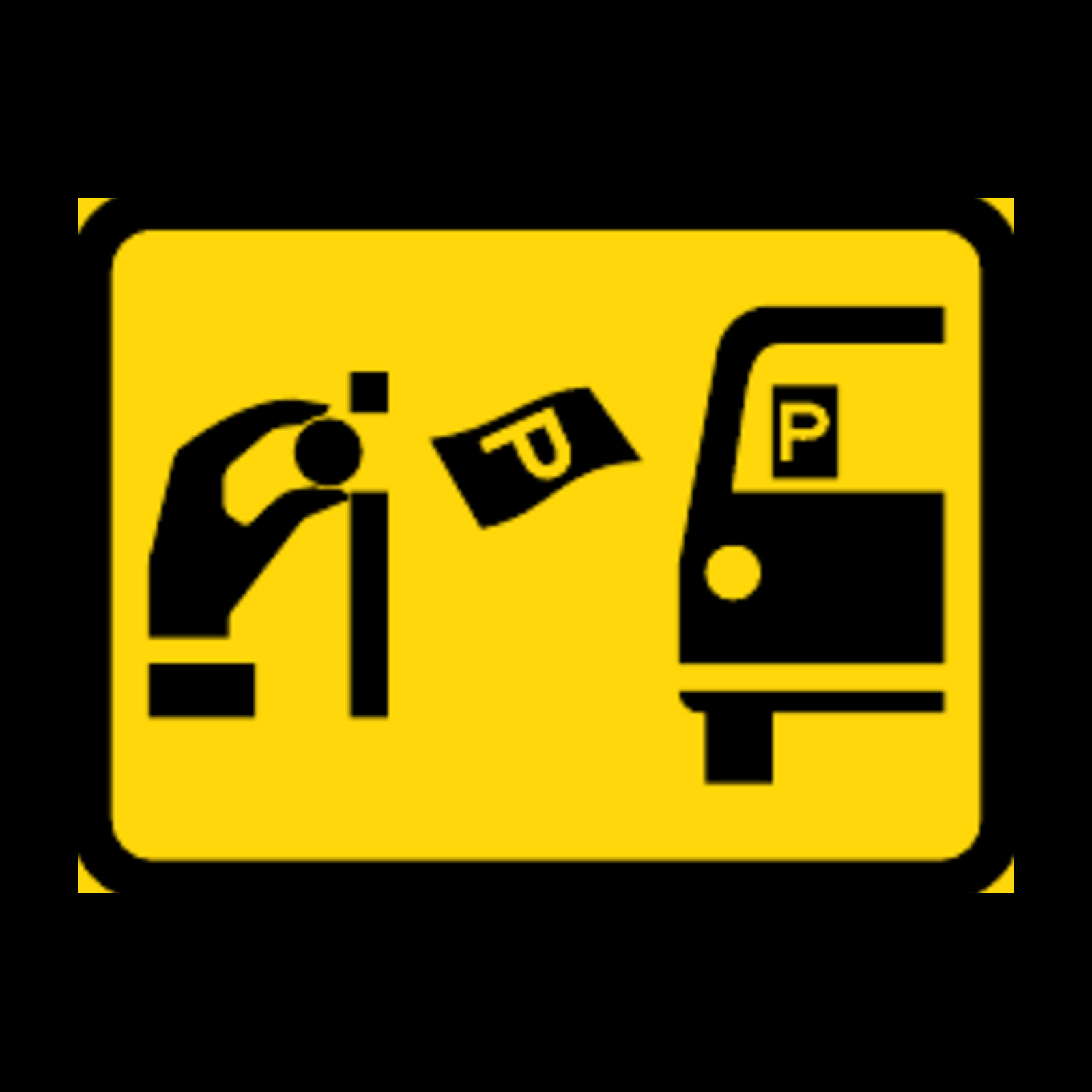 TR523 – Pay & Display Sign – Temporary