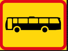 TR560 Applies to Buses Sign – Temporary