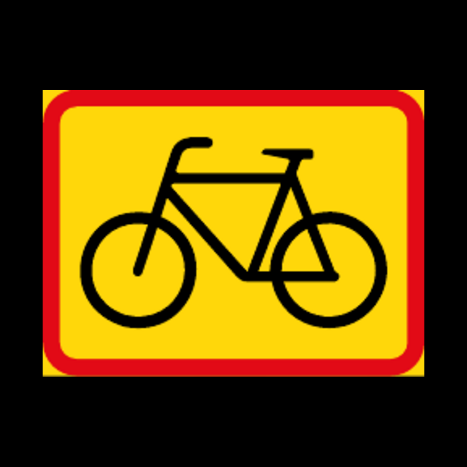 TR561 – Applies to Bicycles Sign – Temporary