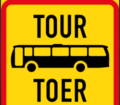 TR574 Applies to Tour Buses Sign – Temporary