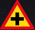TW101 Crossroad Sign – Temporary