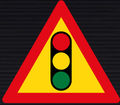 TW301 Traffic Signal Ahead Sign – Temporary