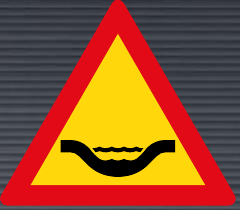 TW350 Drift Sign – Temporary