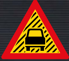 TW354 Reduced Visibility Sign – Temporary