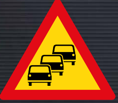 TW355 Congestion Sign – Temporary