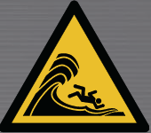 W065 High Surf or Large Breaking Waves