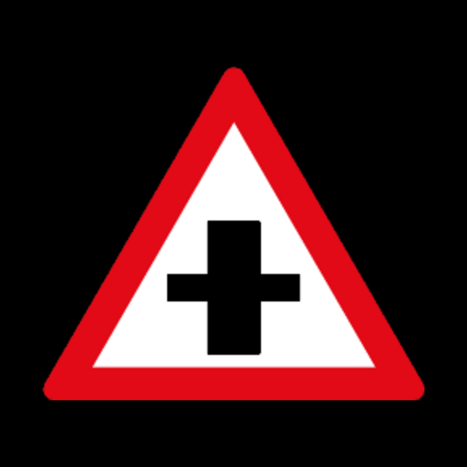W102 – Priority Crossroad Sign