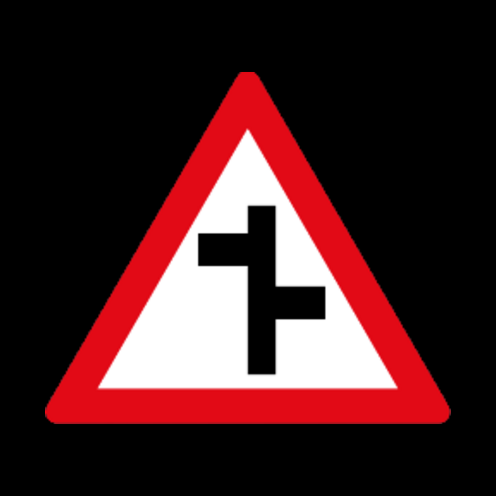 W109 – Staggered Junction Sign
