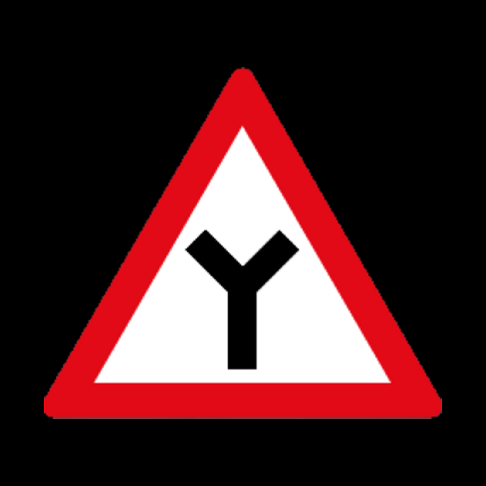 W115 – Y-Junction Sign