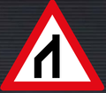 W116 End of Dual Roadway Sign