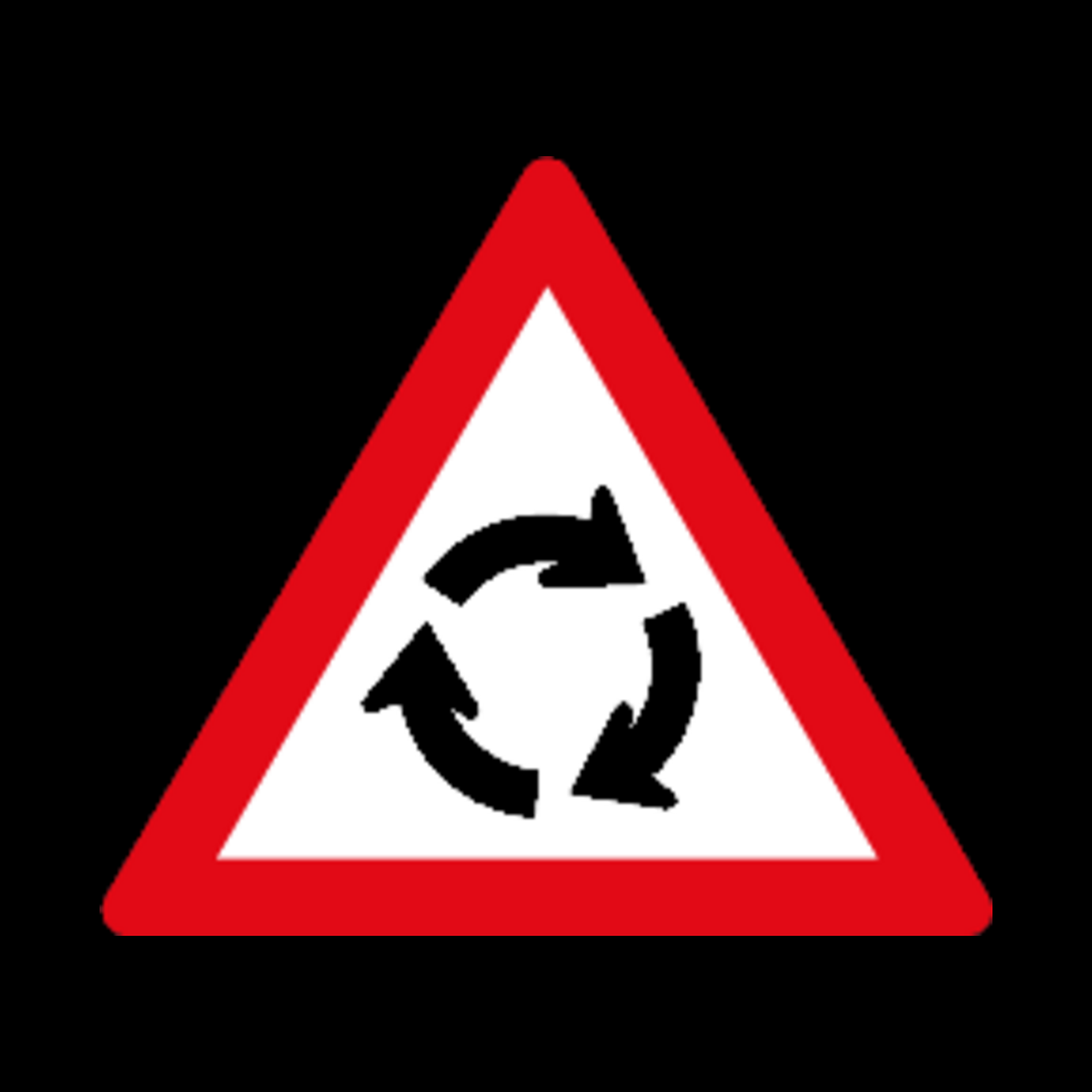 W201 – Traffic Circle Sign