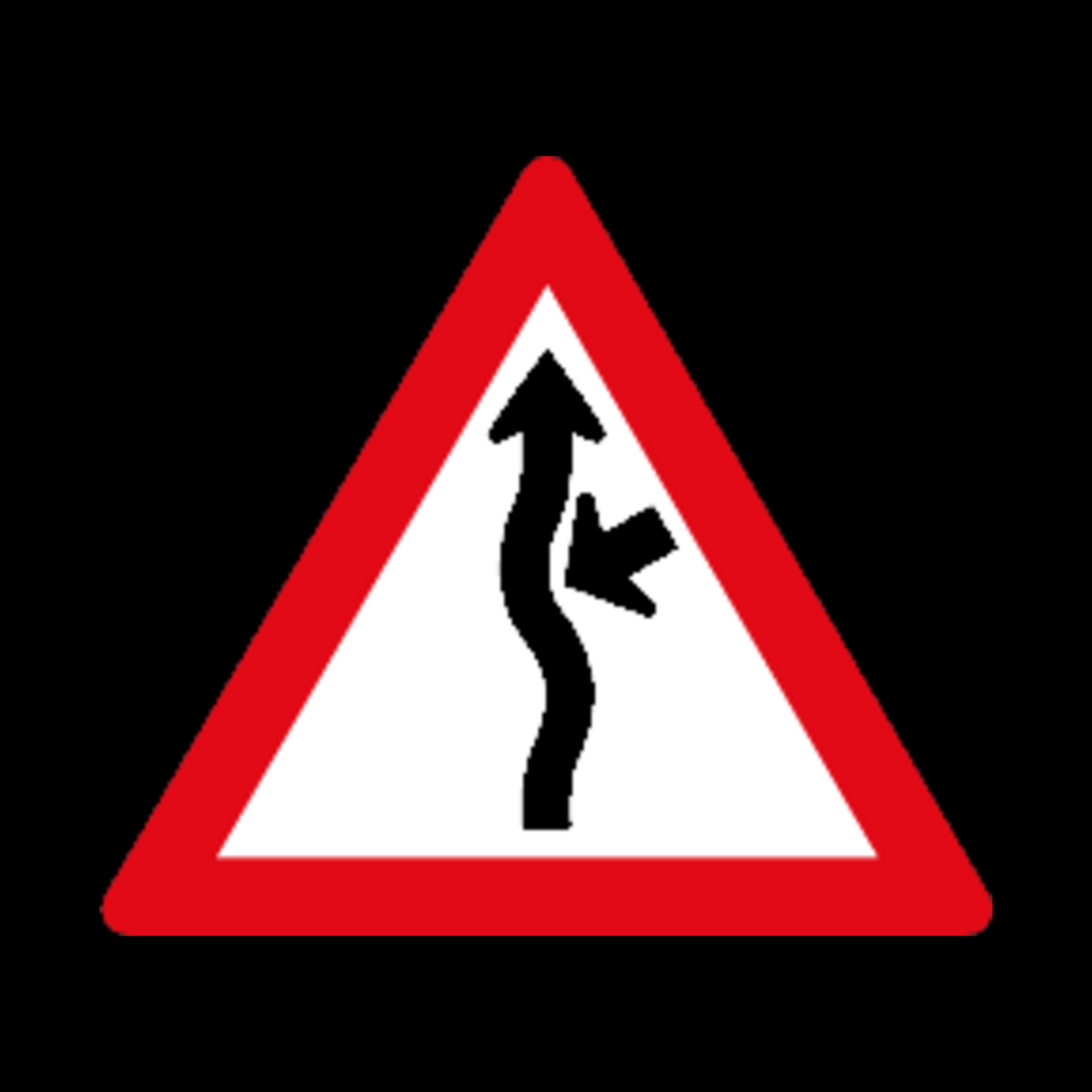 W216 – Concealed Driveway Right Sign