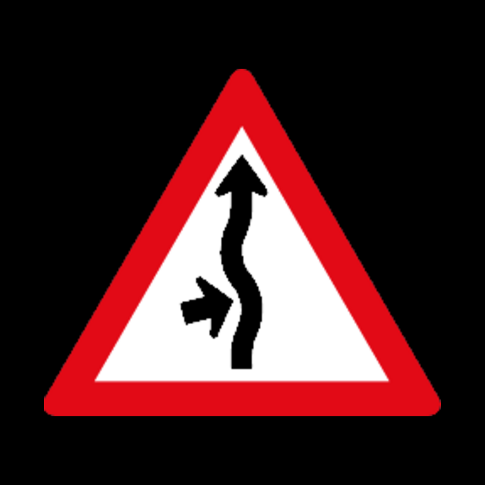 W217 – Concealed Driveway Left Sign