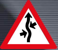 W218 Concealed Driveway Both Sides Sign