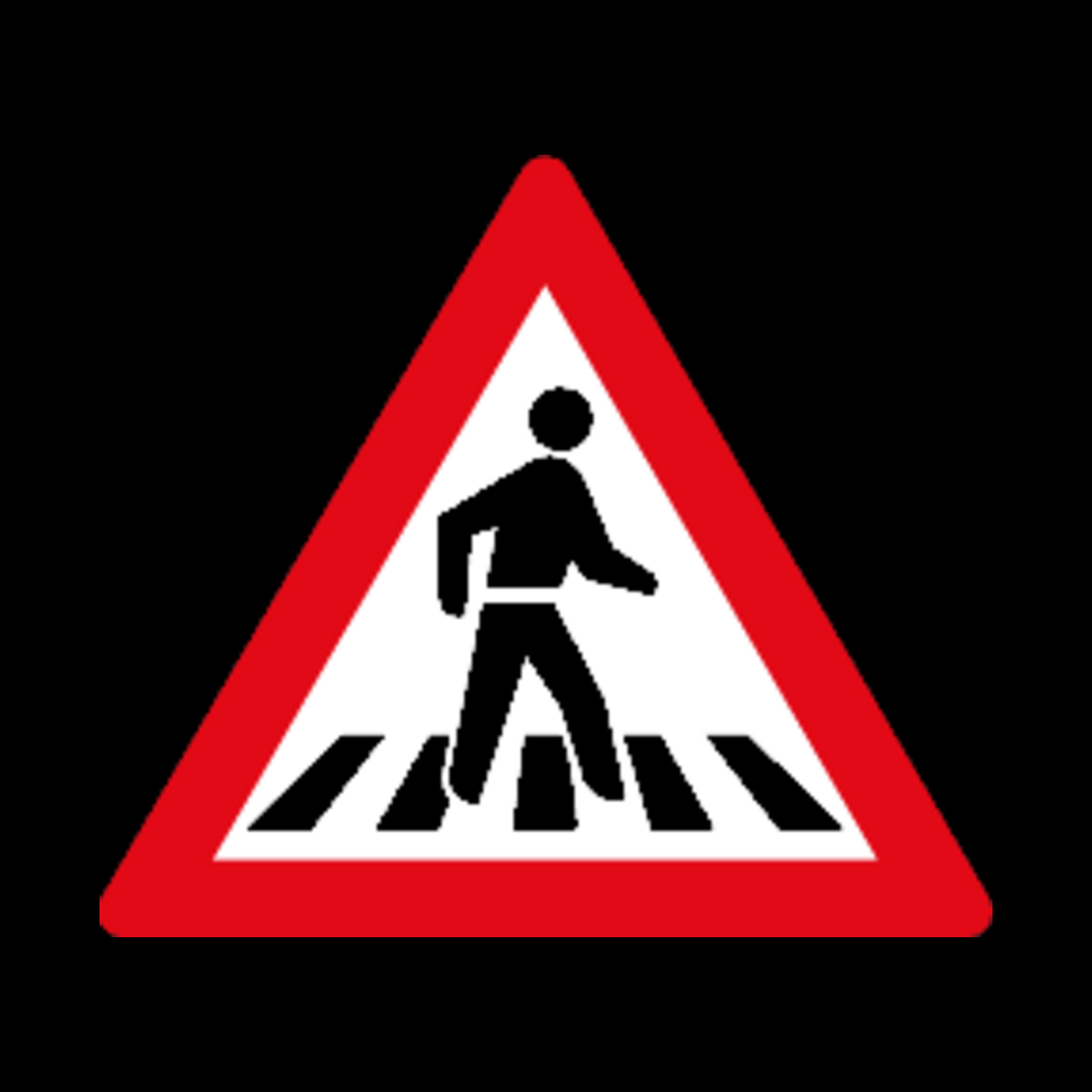 W306 – Pedestrians Crossing Sign
