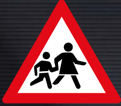 W308 Children Sign