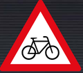 W309 Cyclists Sign