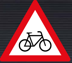 W309 Cyclists Sign