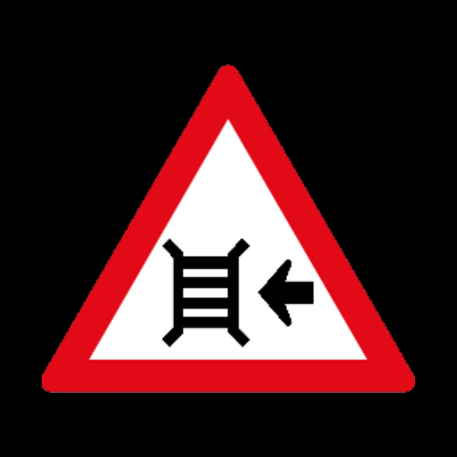 W316 – Motor Gate Left Sign