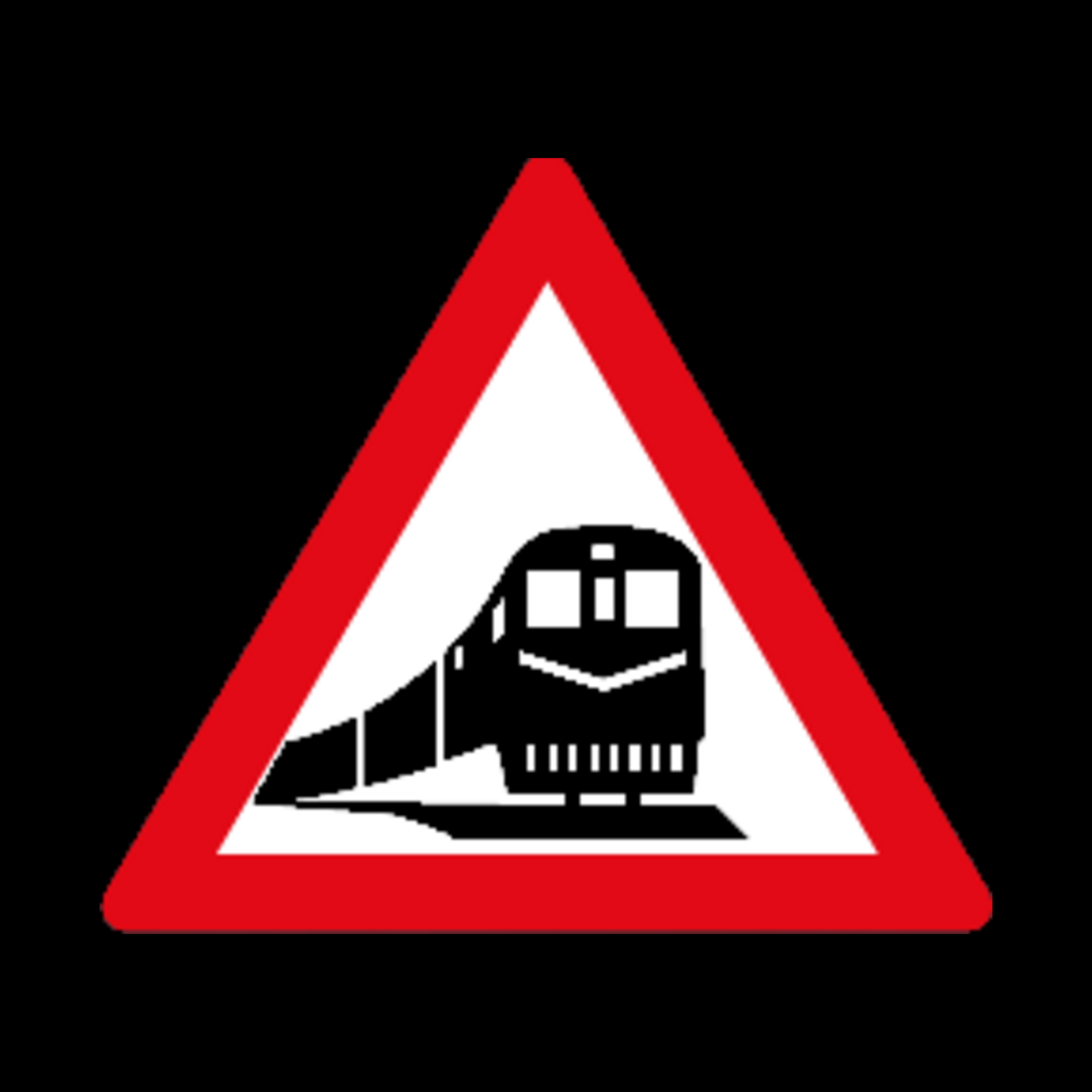W318 – Railway Crossing Sign