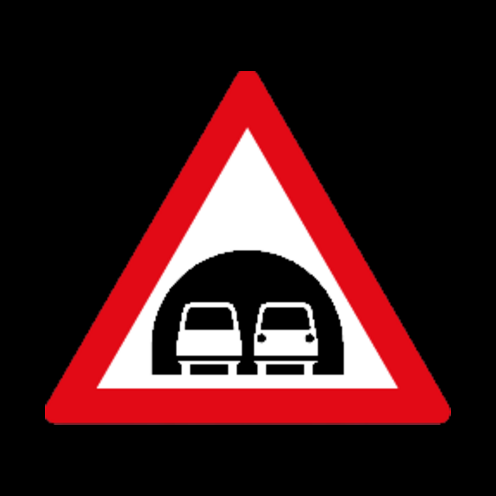 W319 – Tunnel Ahead Sign