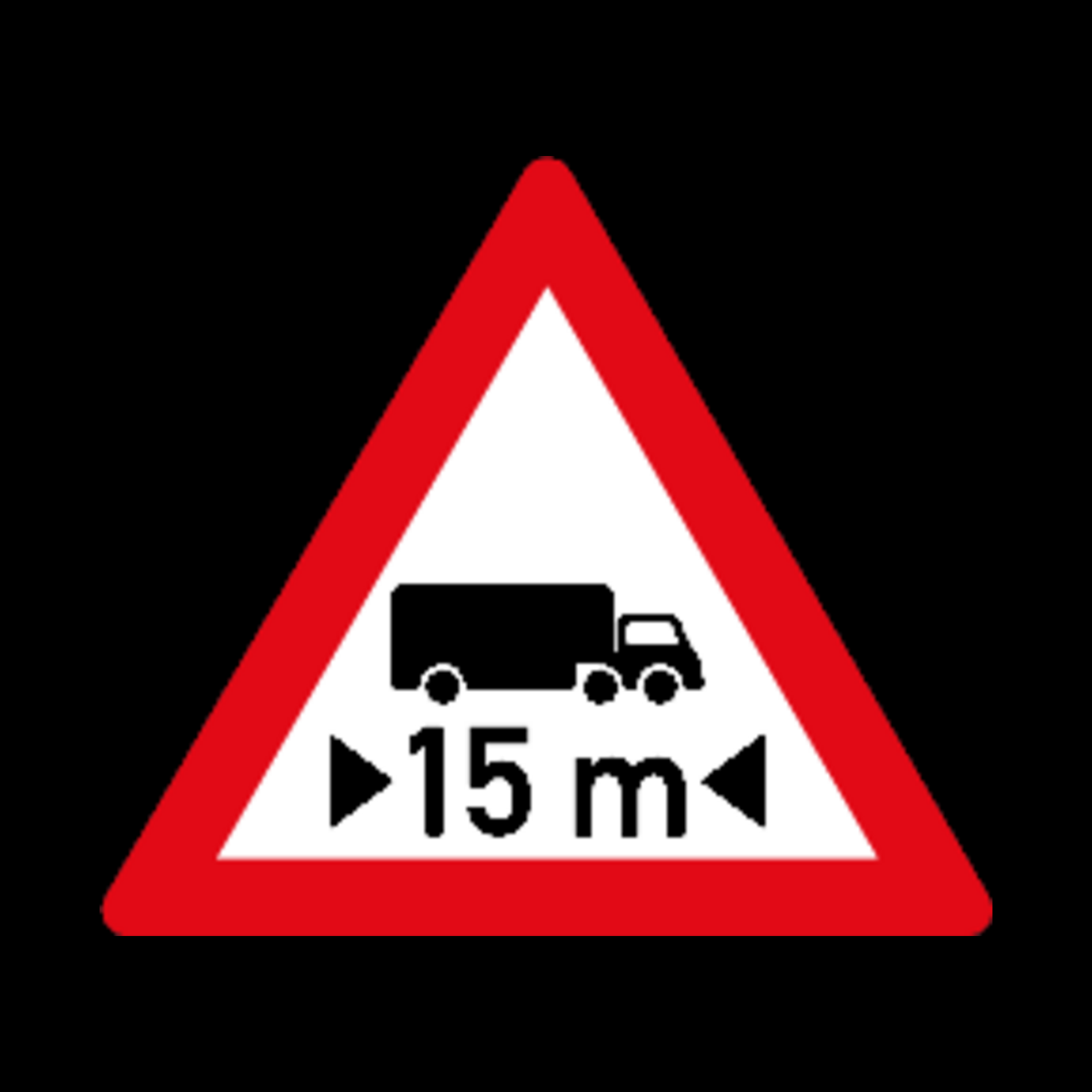 W321 – Length Restricted Sign