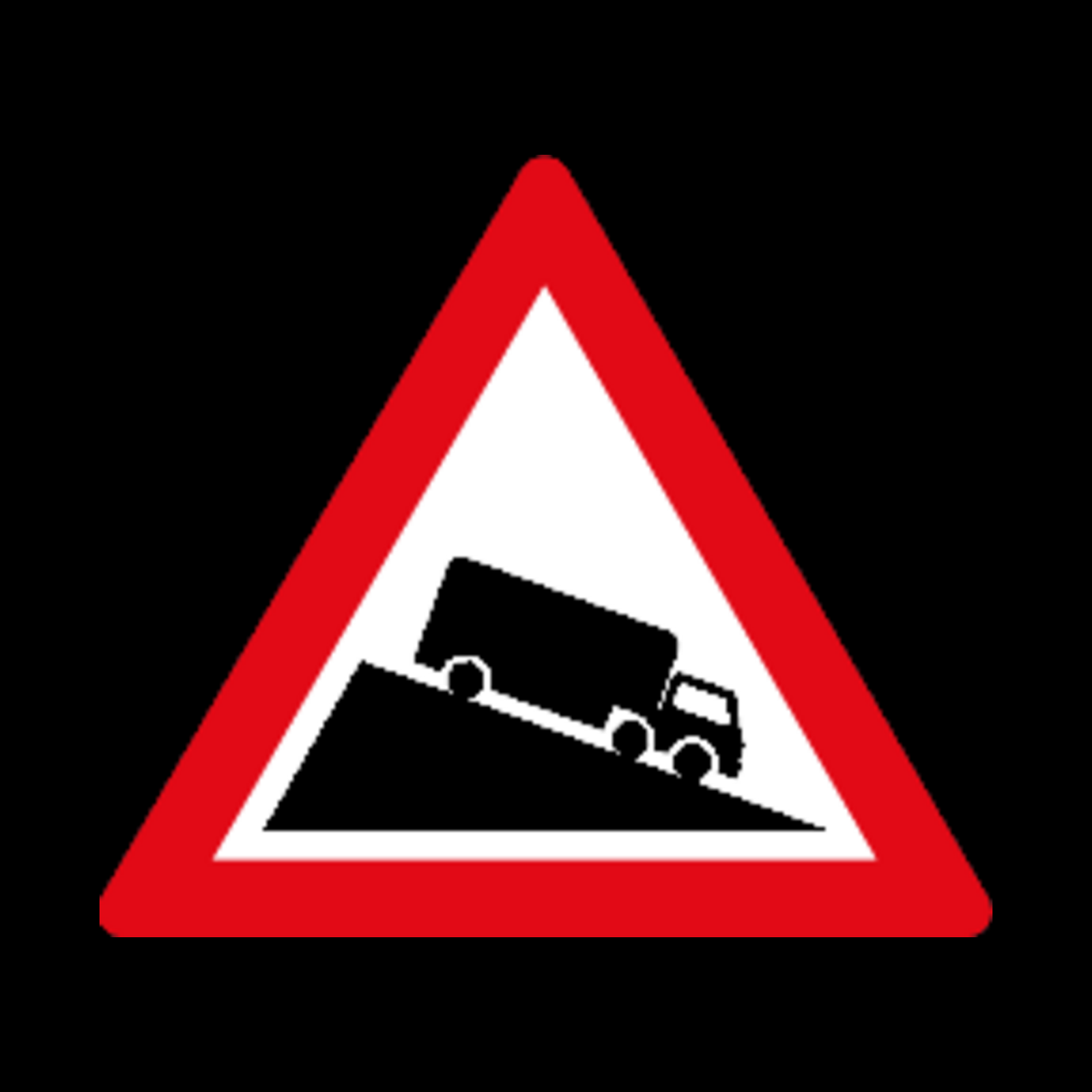 W322 – Steep Descent Sign