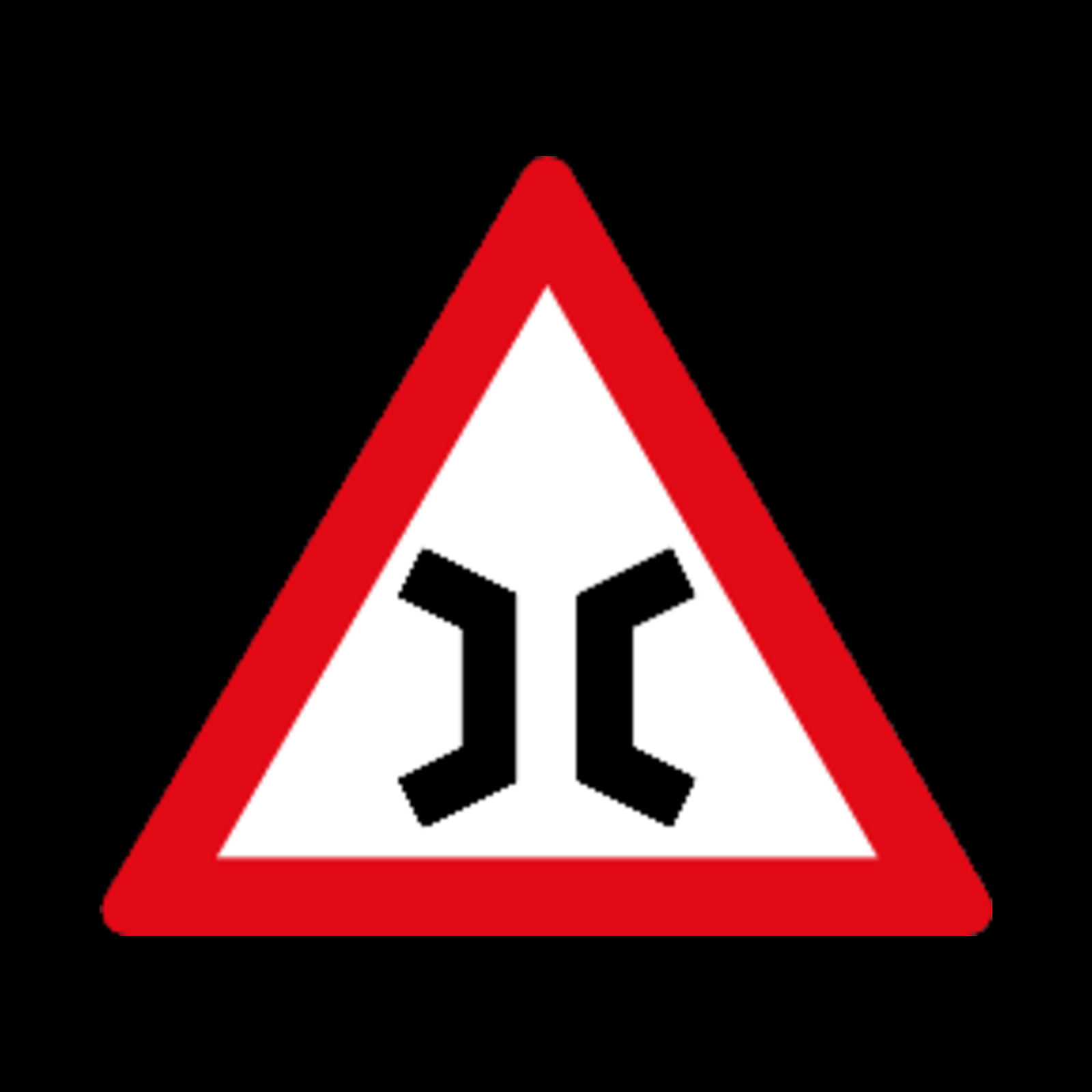 W326 – Narrow Bridge Sign