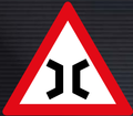 W326 Narrow Bridge Sign