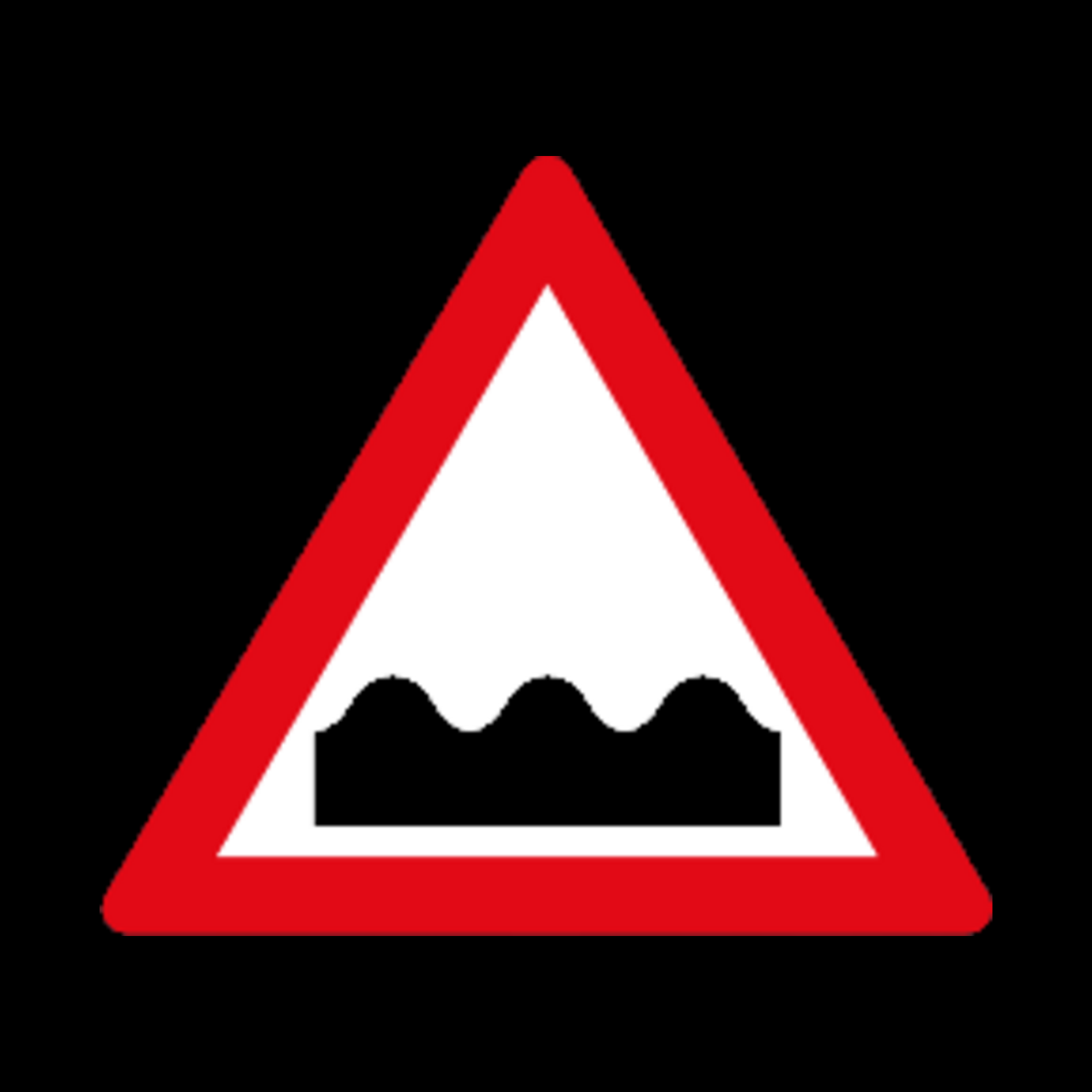 W331 – Uneven Roadway Sign