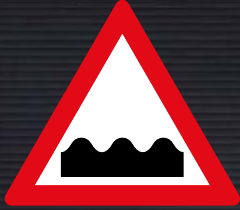W331 Uneven Roadway Sign