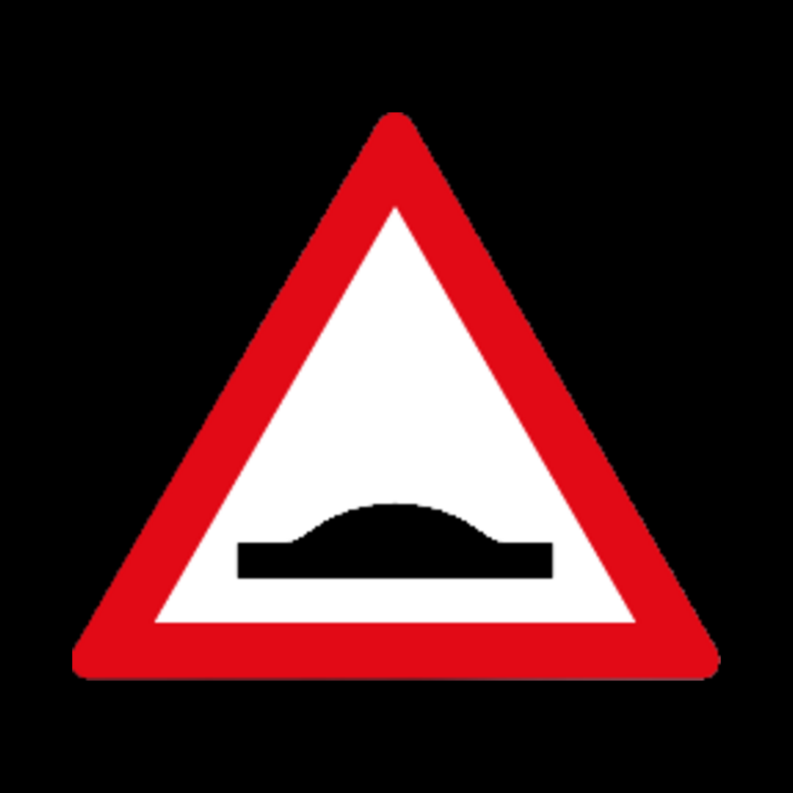 W332 – Speed Humps Ahead Sign