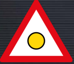 W346 Emergency Flashing Light Sign