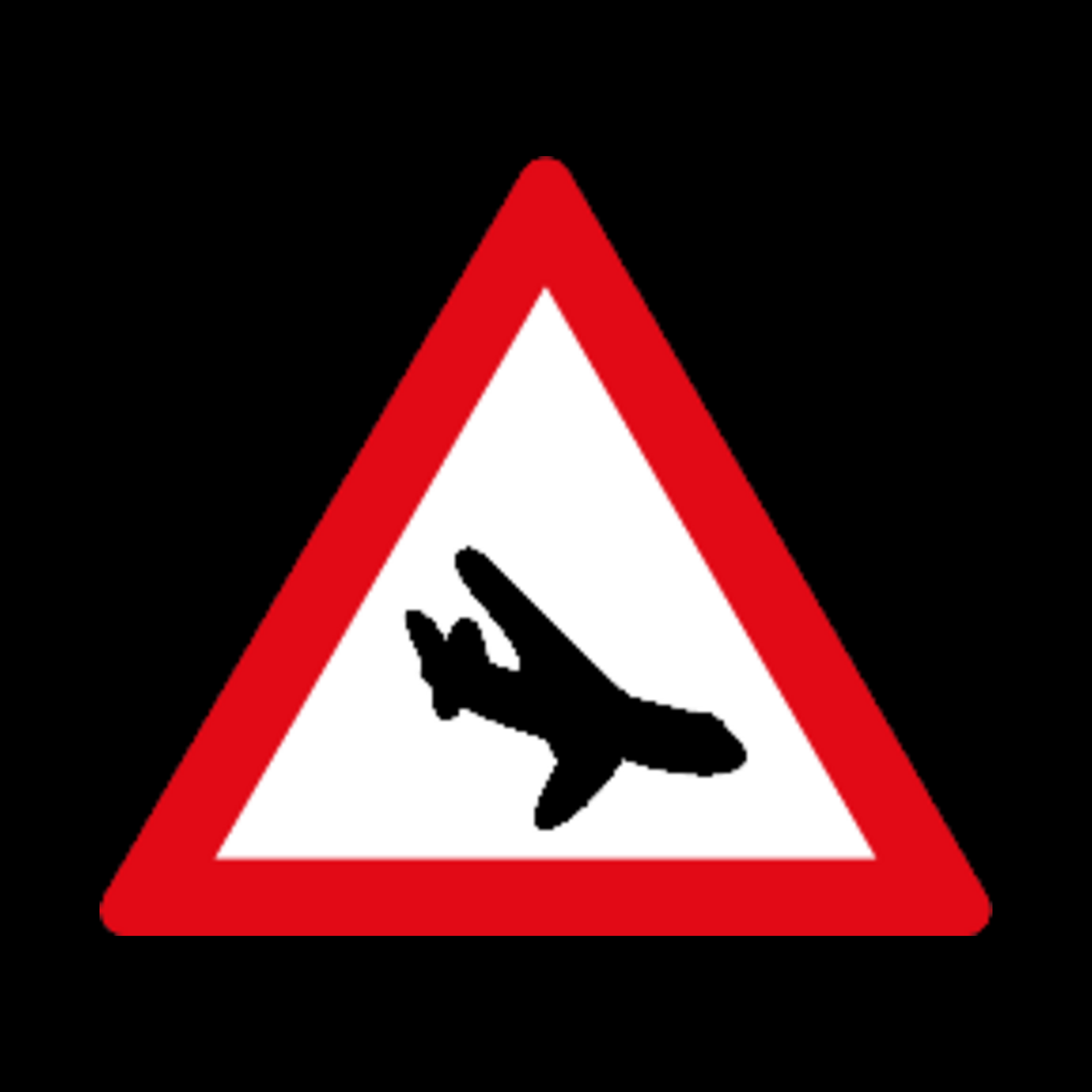 W351 – Low Flying Aircraft Sign
