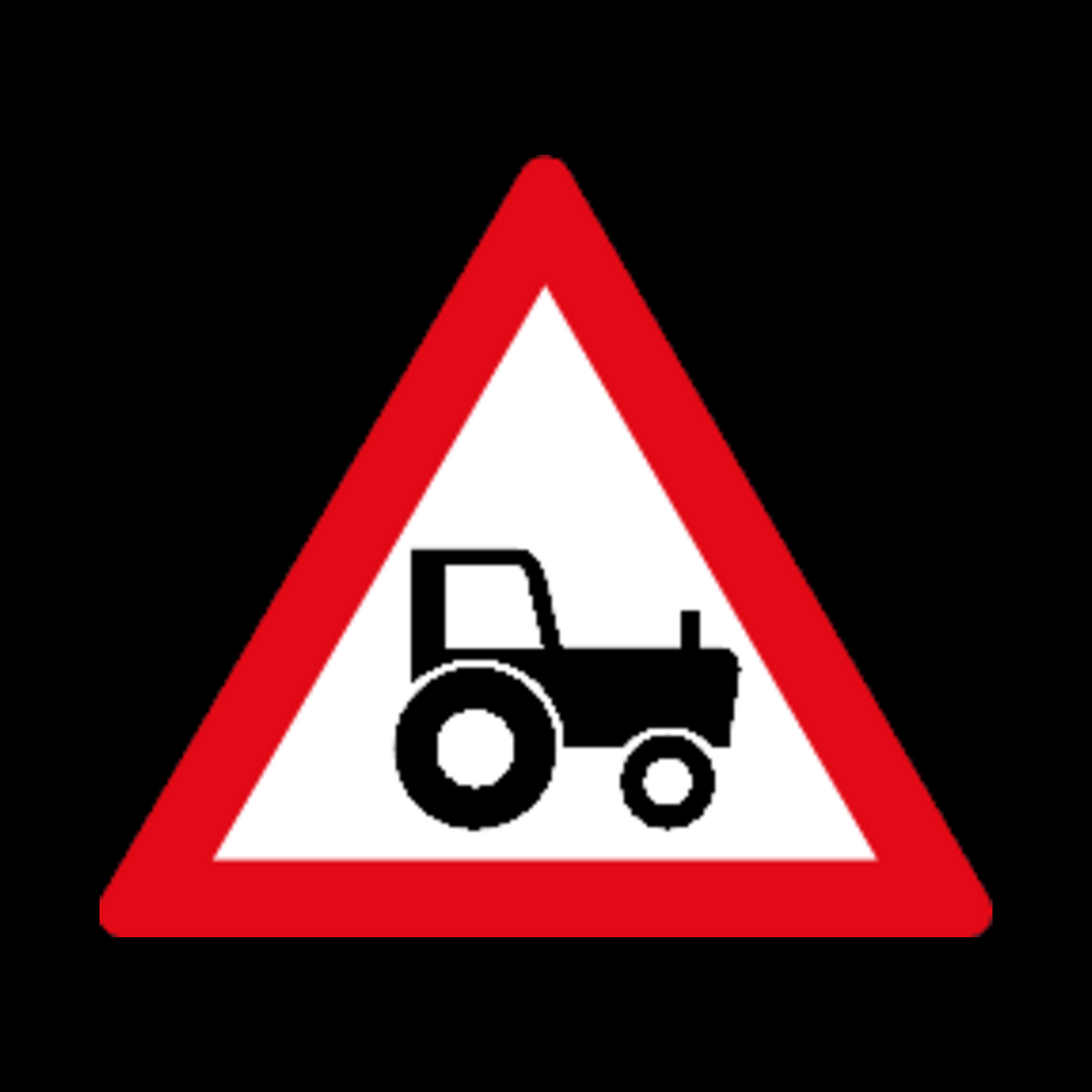 W352 – Agricultural Vehicles Ahead Sign