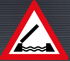 W365 Moveable Bridge Ahead Sign