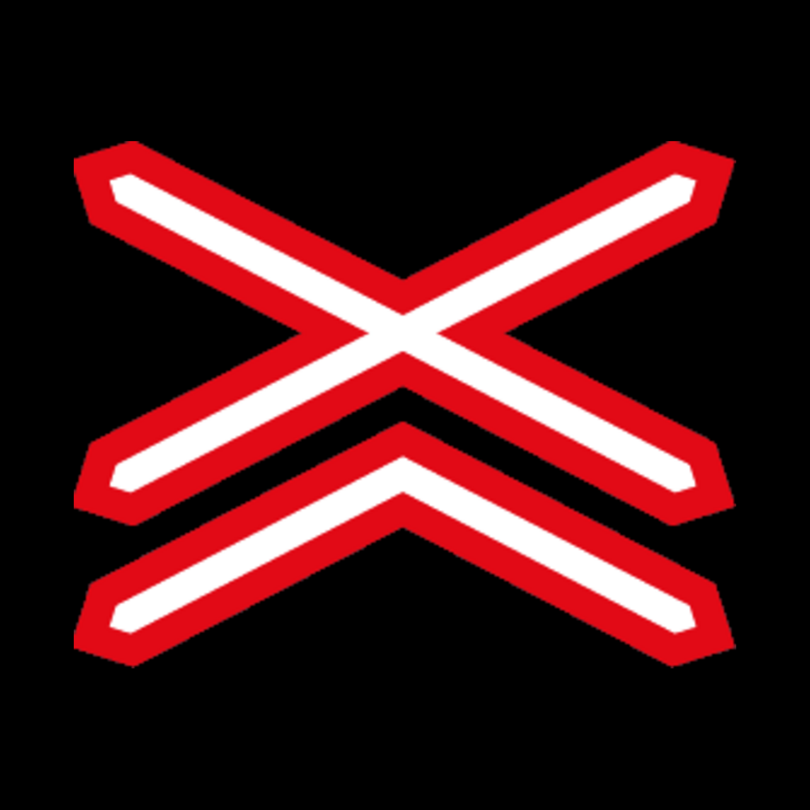 W404 – Multiple Railway Crossings Marker