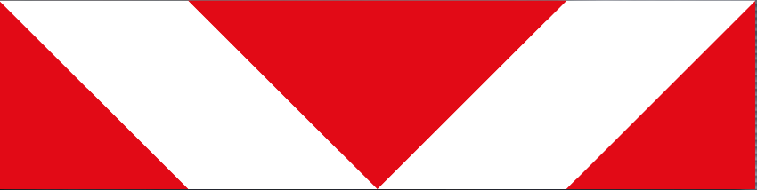 W415 Overhead Danger Plate Marker