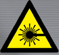 WW12 Warning of Laser Hazard